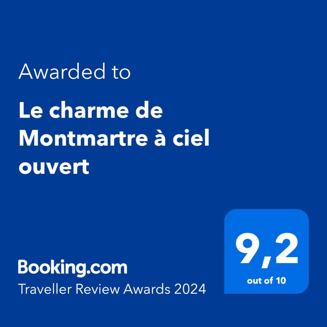 Le Charme De Montmartre A Ciel Ouvert Paris Exterior foto